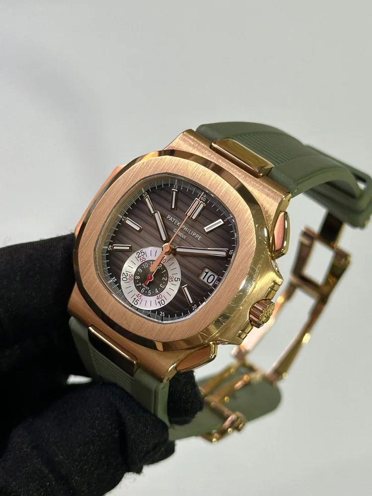 Patek Philippe Nautilus Chronograph Date Box and Papers